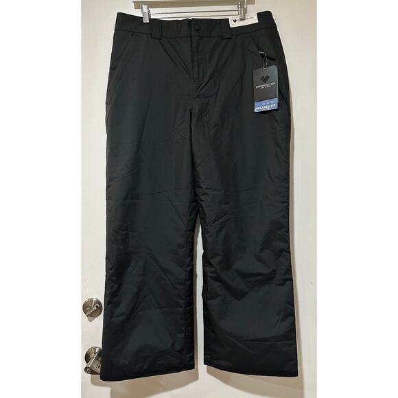 Obermeyer Womens Keystone Ski Pant Black Size 14 Short NWT High Rise Relaxed Fit - Picture 2 of 15